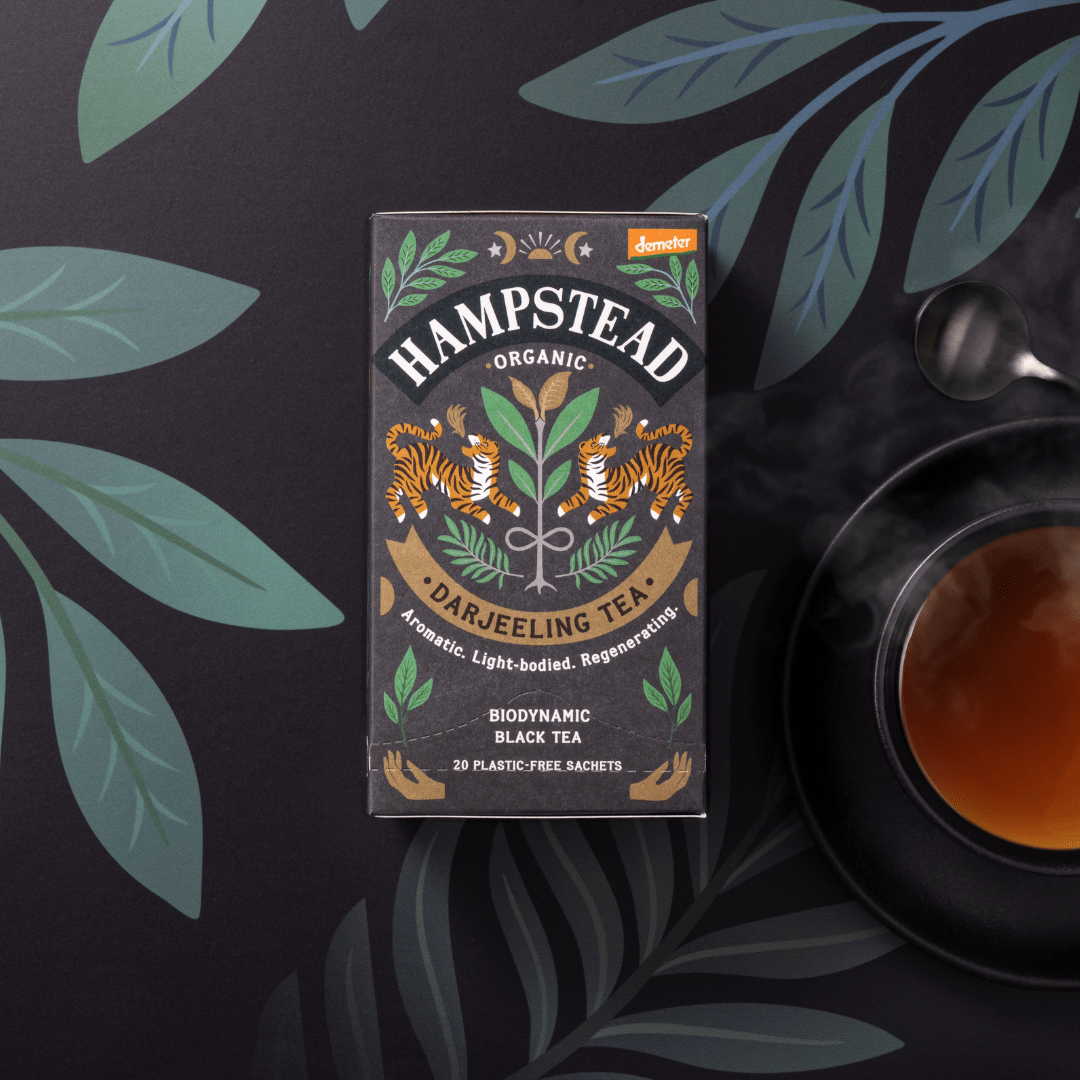 茶 organic darjeeling tea can Organic Darjeeling Tea | Hampstead Tea