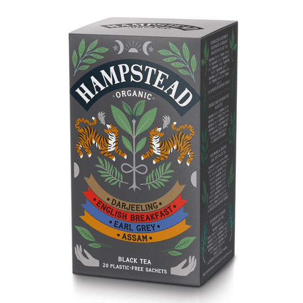 Organic Black Tea Selection Tea Bags - Hampstead Tea