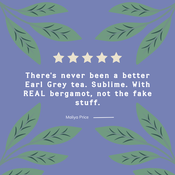 Organic Earl Grey Loose Leaf Tea 1 KG Pack - Hampstead Tea
