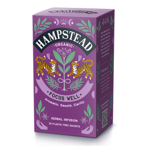 Organic Focus Well Tea Bags - Hampstead Tea