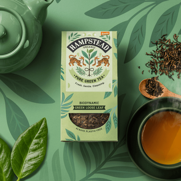 Organic Green Loose Leaf Tea - Hampstead Tea