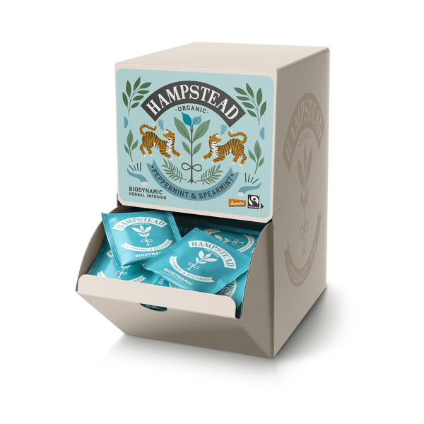 Organic Peppermint & Spearmint Tea Bags - Hampstead Tea