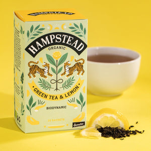 Organic Green Tea & Lemon - Hampstead Tea
