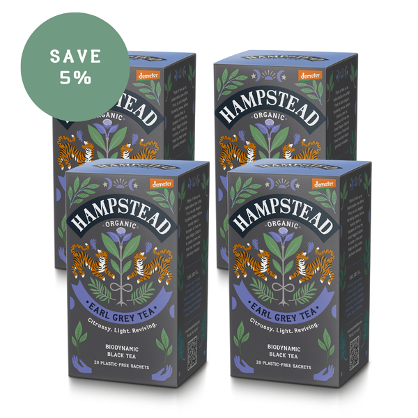 Organic and Biodynamic Earl Grey Tea Bags