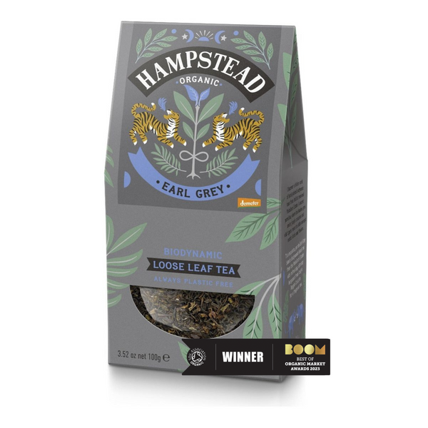 Hampstead Tea Organic Earl Grey Loose Leaf Tea - Hampstead Tea - Biodynamic and Organic Teas