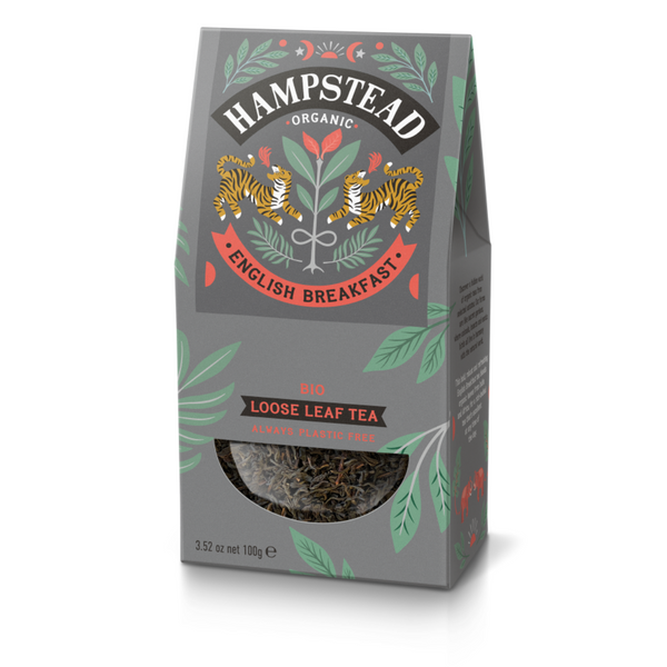Hampstead Tea Organic English Breakfast Leaf Tea - Hampstead Tea - Biodynamic and Organic Teas