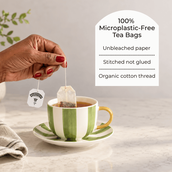 Green Tea & Jasmine Tea Bags - Hampstead Tea