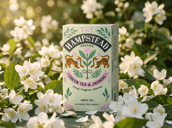 Green Tea & Jasmine Tea Bags - Hampstead Tea