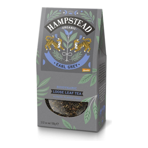 Hampstead Tea Organic Earl Grey Loose Leaf Tea - Hampstead Tea - Biodynamic and Organic Teas