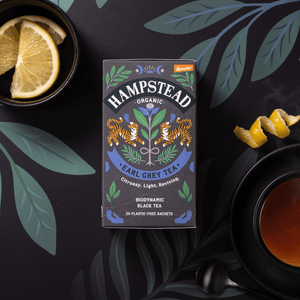 Organic and Biodynamic Earl Grey Tea Bags - Hampstead Tea