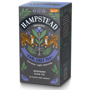 Organic and Biodynamic Earl Grey Tea Bags - Hampstead Tea
