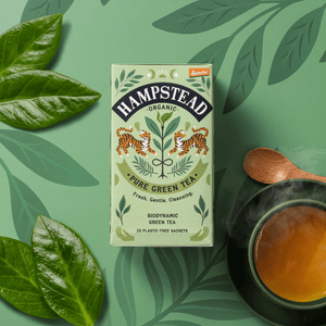 Organic and Biodynamic Green Tea Bags - Hampstead Tea