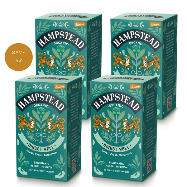 Organic & Biodynamic Digest Well Tea Bags - Hampstead Tea