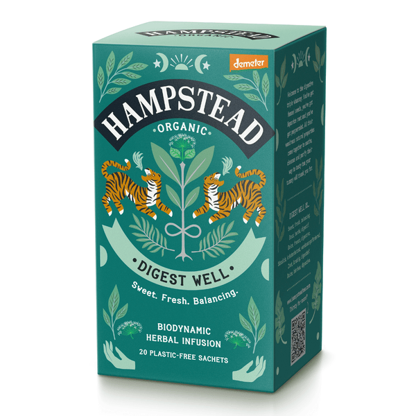 Organic & Biodynamic Digest Well Tea Bags - Hampstead Tea
