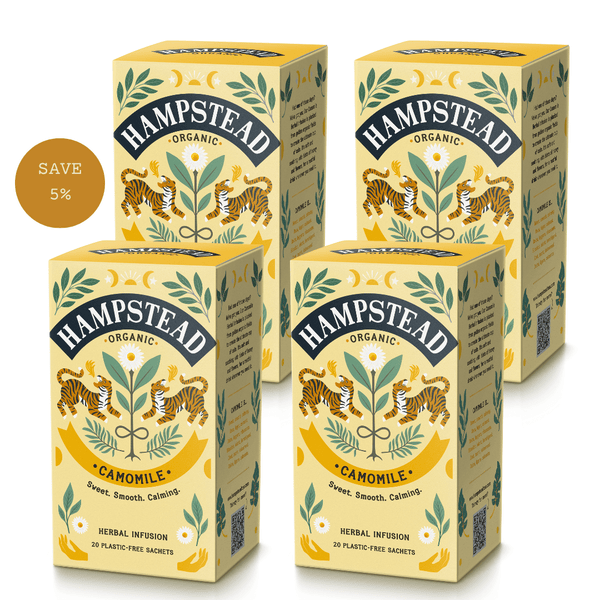 Organic Camomile Tea Bags - Hampstead Tea