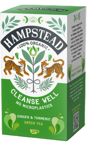 Organic Cleanse Well Tea bags - Hampstead Tea