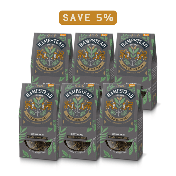 Organic Darjeeling Loose Leaf Tea - Hampstead Tea