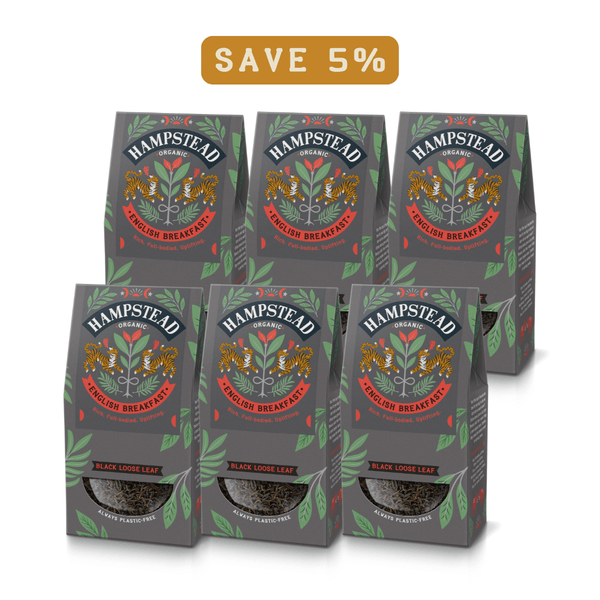 Organic English Breakfast Leaf Tea - Hampstead Tea
