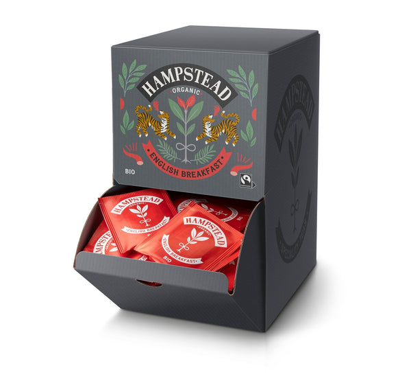 Organic English Breakfast Tea Bags - 3x250 (Case) - Hampstead Tea