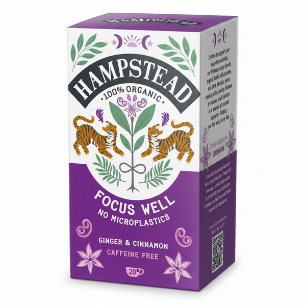 Organic Focus Well Tea Bags - Hampstead Tea