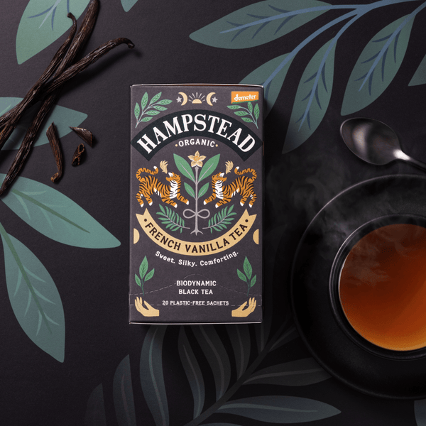 Organic French Vanilla Tea Bags - Hampstead Tea