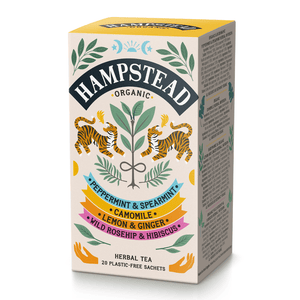 Organic Herbal Harmonies Infusions Selection Pack Tea Bags - Hampstead Tea