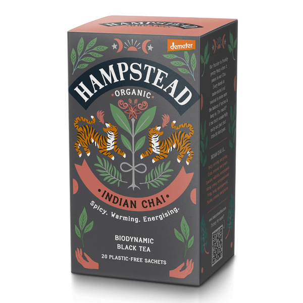 Organic Indian Chai Tea Bags - Hampstead Tea