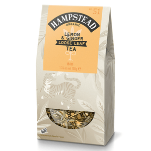 Organic Lemon & Ginger Loose Leaf - Hampstead Tea