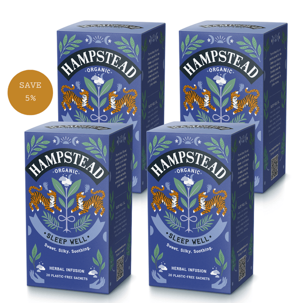 Organic Sleep Well Tea Bags - Hampstead Tea