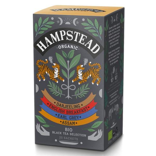 Hampstead Tea Organic Black Tea Selection Tea Bags - Hampstead Tea - Biodynamic and Organic Teas