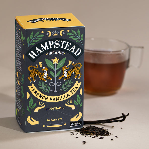 Hampstead Tea Organic French Vanilla Tea Bags - Hampstead Tea - Biodynamic and Organic Teas