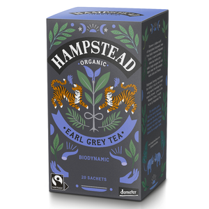 Hampstead Tea Organic and Fairtrade Earl Grey Tea Bags - Hampstead Tea - Biodynamic and Organic Teas