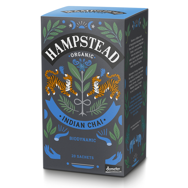 Hampstead Tea Organic Indian Chai Tea Bags - Hampstead Tea - Biodynamic and Organic Teas