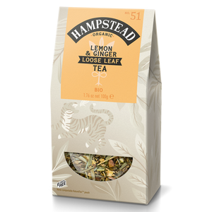 Hampstead Tea Organic Lemon & Ginger Loose Leaf - Hampstead Tea - Biodynamic and Organic Teas