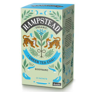 Hampstead Tea Organic  Chai Green Tea Bags - Hampstead Tea - Biodynamic and Organic Teas